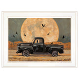 Harvest Moon 3 White Framed Print Kitchen Wall Art - Homeroots