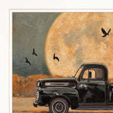 Harvest Moon 3 White Framed Print Kitchen Wall Art - Homeroots - Flyclothing LLC