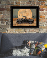 Harvest Moon 4 Black Framed Print Kitchen Wall Art - Homeroots
