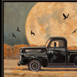 Harvest Moon 4 Black Framed Print Kitchen Wall Art - Homeroots - Flyclothing LLC