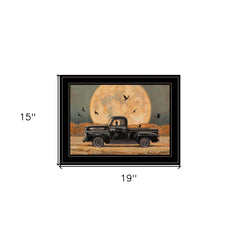 Harvest Moon 4 Black Framed Print Kitchen Wall Art - Homeroots