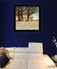 Home 2 Black Framed Print Wall Art - Homeroots