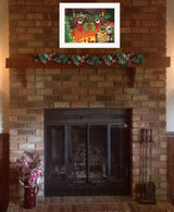I Will Wait Up 2 White Framed Print Wall Art - Homeroots - Flyclothing LLC