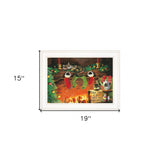 I Will Wait Up 2 White Framed Print Wall Art - Homeroots - Flyclothing LLC