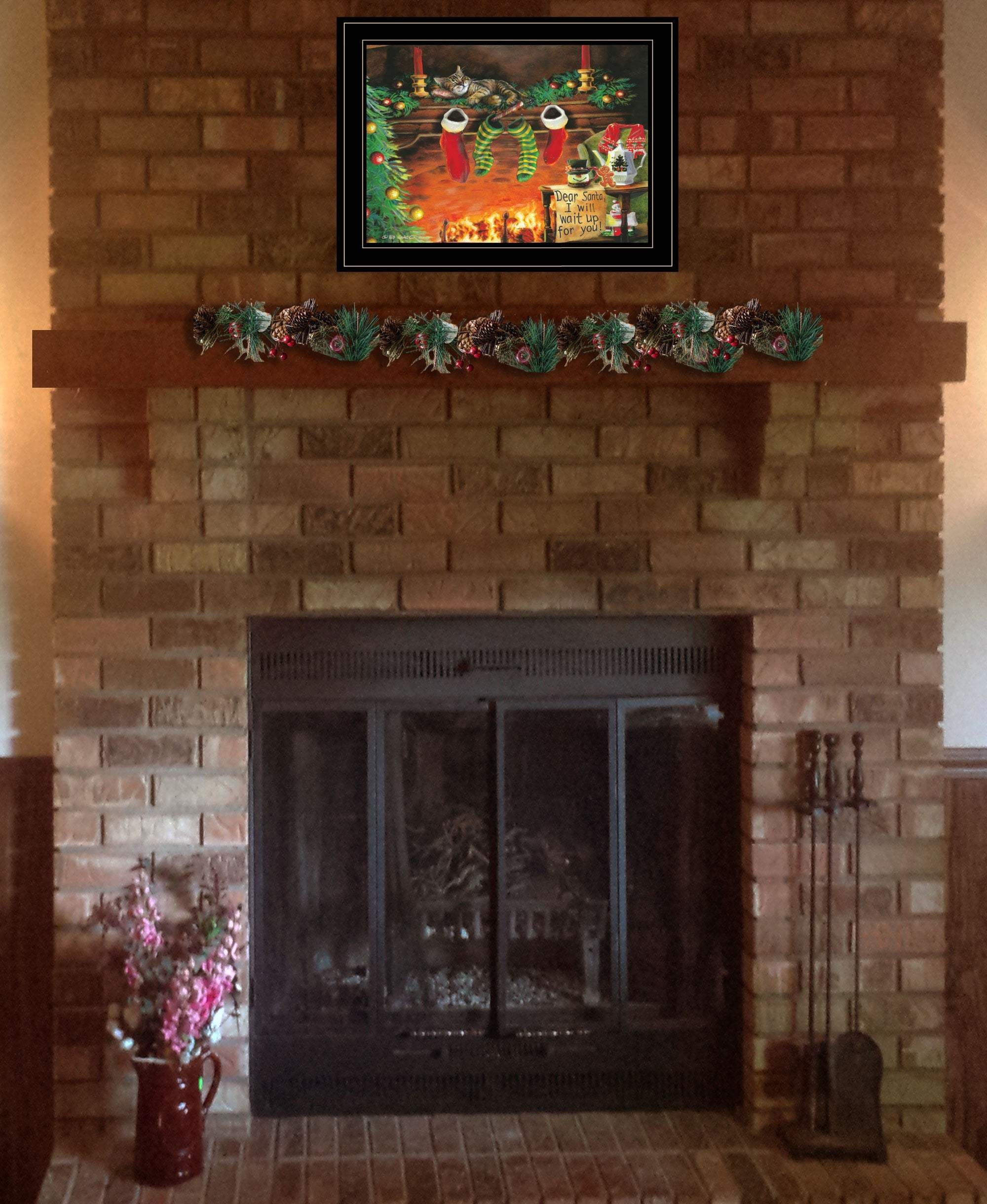 I Will Wait Up 3 Black Framed Print Wall Art - Homeroots - Flyclothing LLC