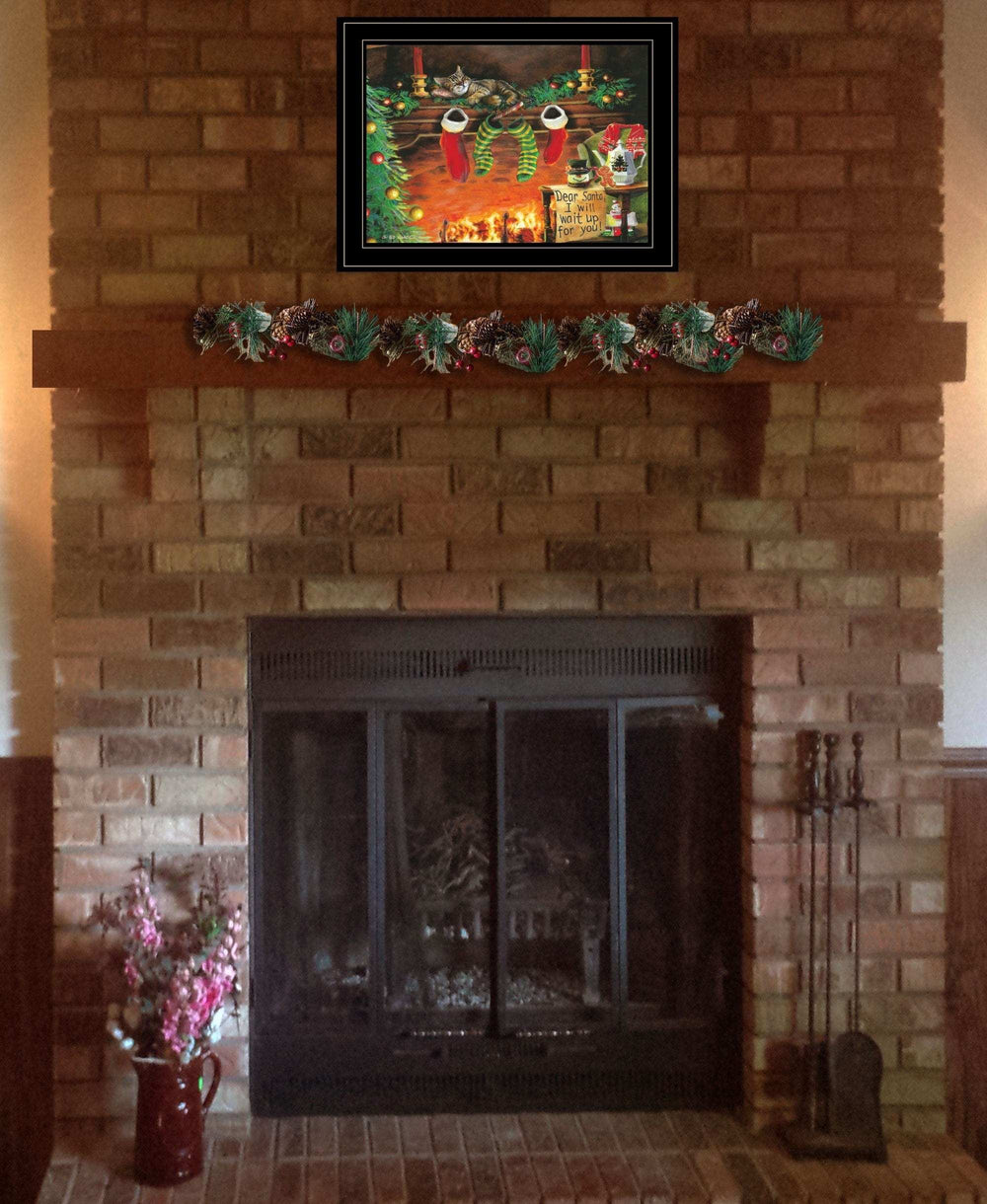 I Will Wait Up 3 Black Framed Print Wall Art - Homeroots - Flyclothing LLC