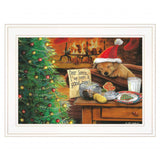 Ive Been A Good Boy 2 White Framed Print Wall Art - Homeroots - Flyclothing LLC