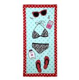 Drop Shipping Flamingo Ice Cream Printed Large Men Women Summer Beach Towels Microfiber Bath Towel Camping Yoga Towels Bathroom - My Store - Flyclothing LLC