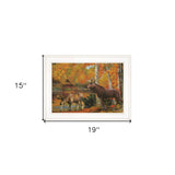Peaceful Retreat 2 White Framed Print Wall Art - Homeroots - Flyclothing LLC