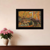 Peaceful Retreat 3 Black Framed Print Wall Art - Homeroots - Flyclothing LLC