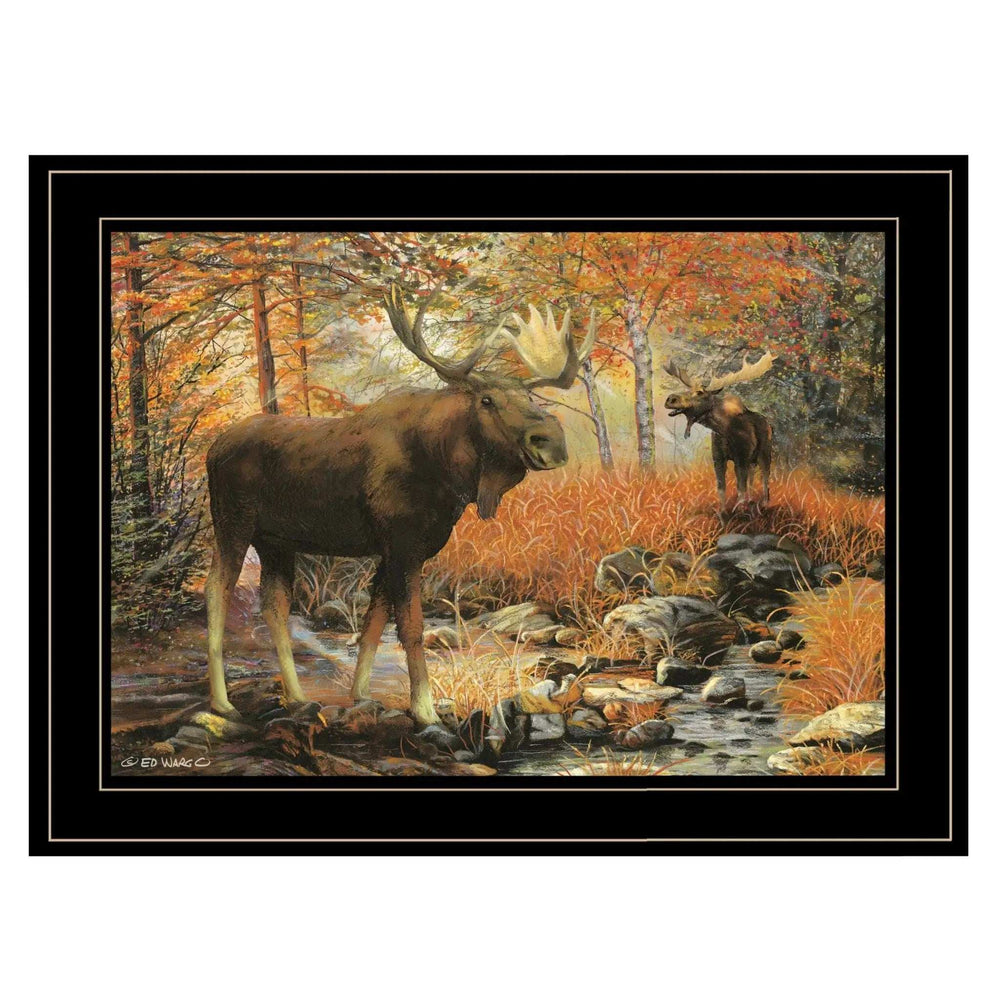 Call of the Wild 3 Black Framed Print Wall Art - Homeroots - Flyclothing LLC