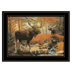 Call of the Wild 3 Black Framed Print Wall Art - Homeroots