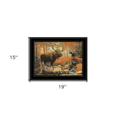 Call of the Wild 3 Black Framed Print Wall Art - Homeroots