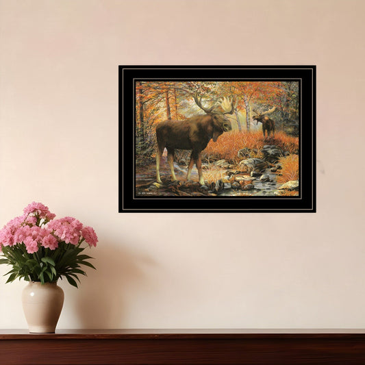 Call of the Wild 3 Black Framed Print Wall Art - Homeroots
