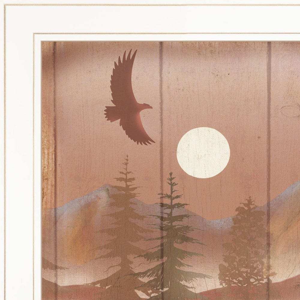 Full Moon I 1 White Framed Print Wall Art - Homeroots - Flyclothing LLC