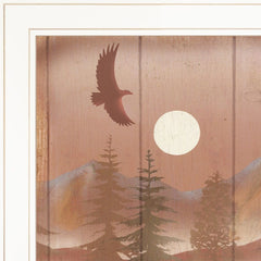Full Moon I 1 White Framed Print Wall Art - Homeroots
