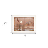 Full Moon I 1 White Framed Print Wall Art - Homeroots - Flyclothing LLC