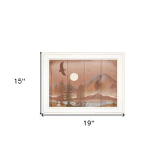 Full Moon I 1 White Framed Print Wall Art - Homeroots