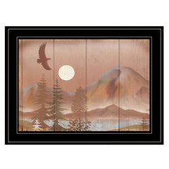 Full Moon I 2 Black Framed Print Wall Art - Homeroots