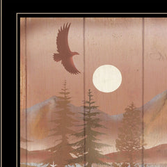 Full Moon I 2 Black Framed Print Wall Art - Homeroots