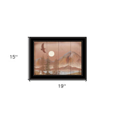 Full Moon I 2 Black Framed Print Wall Art - Homeroots