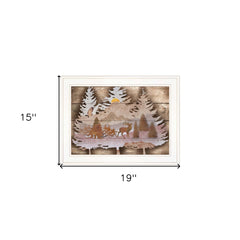 Great Outdoors I 2 White Framed Print Wall Art - Homeroots