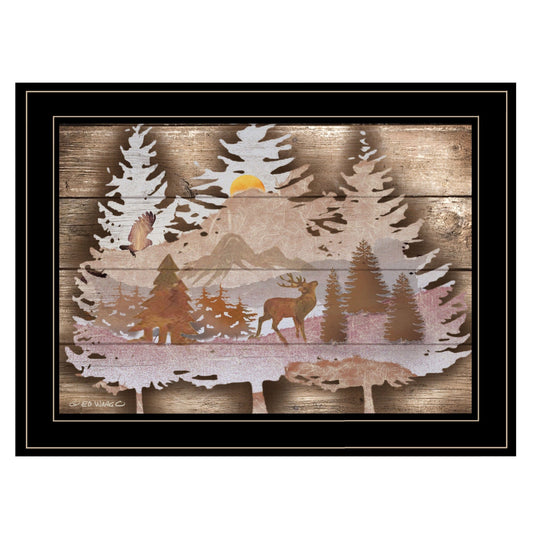 Great Outdoors I 3 Black Framed Print Wall Art - Homeroots