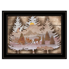 Great Outdoors I 3 Black Framed Print Wall Art - Homeroots