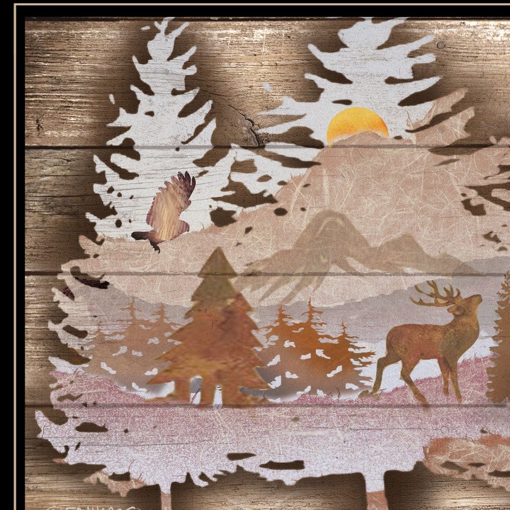 Great Outdoors I 3 Black Framed Print Wall Art - Homeroots