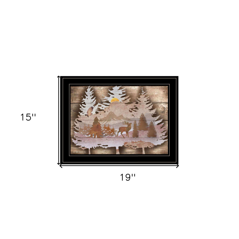 Great Outdoors I 3 Black Framed Print Wall Art - Homeroots - Flyclothing LLC