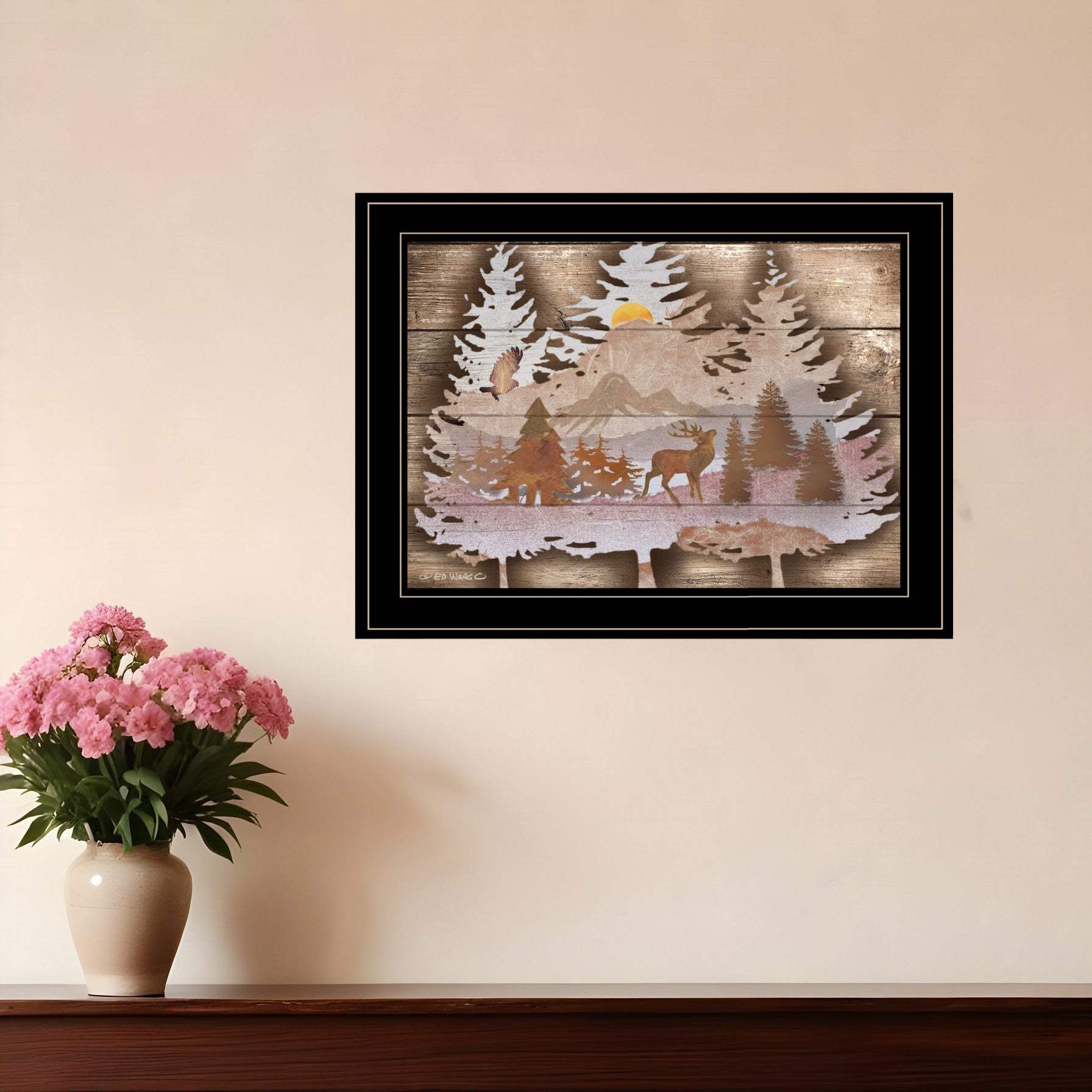Great Outdoors I 3 Black Framed Print Wall Art - Homeroots - Flyclothing LLC