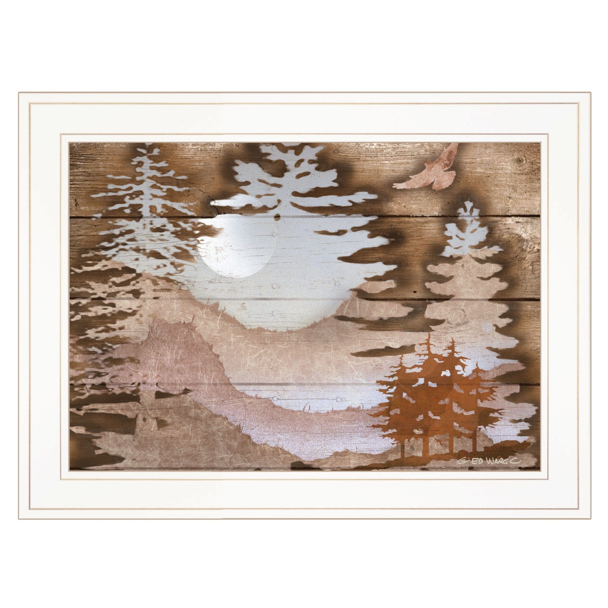 Great Outdoors II 2 White Framed Print Wall Art - Homeroots