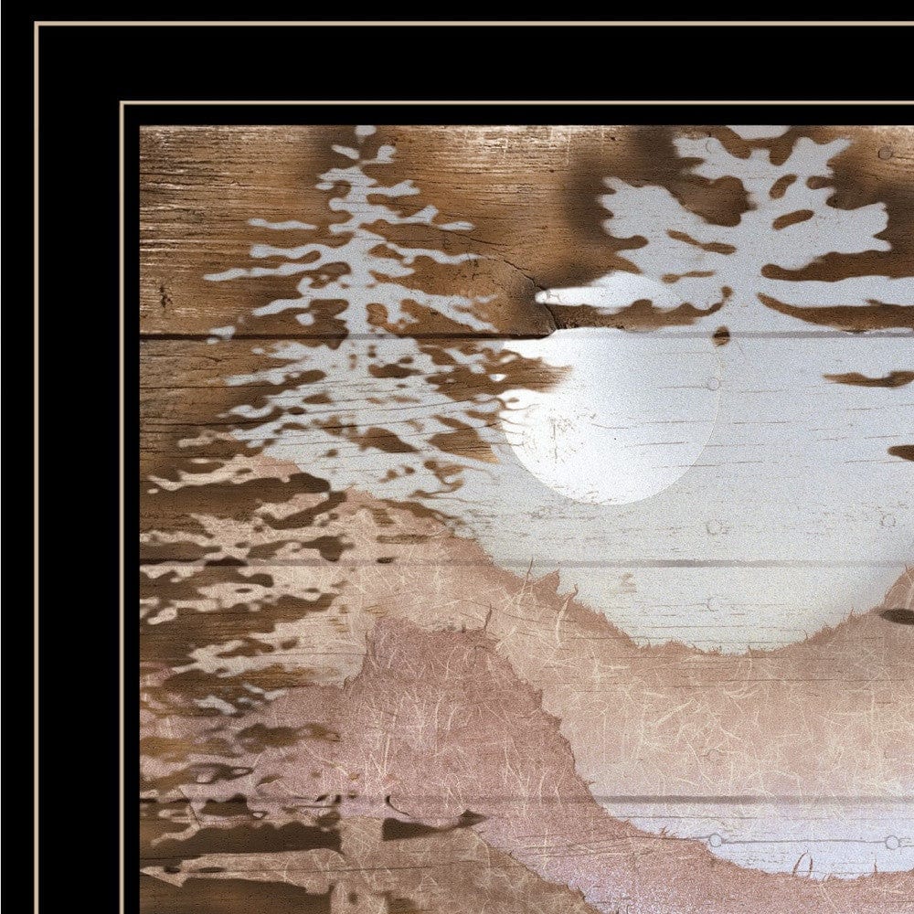 Great Outdoors II 3 Black Framed Print Wall Art - Homeroots