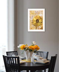 Flowers and Butterflies II 2 White Framed Print Wall Art - Homeroots