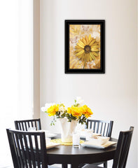 Flowers and Butterflies II 3 Black Framed Print Wall Art - Homeroots