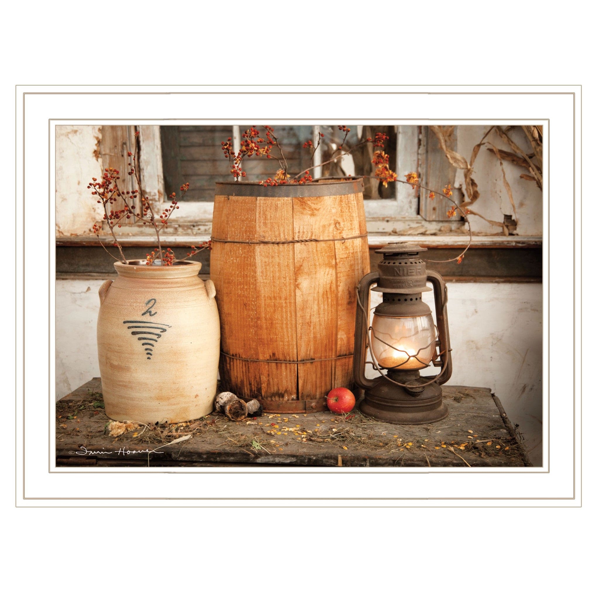 The Nail Keg 2 White Framed Print Wall Art - Homeroots