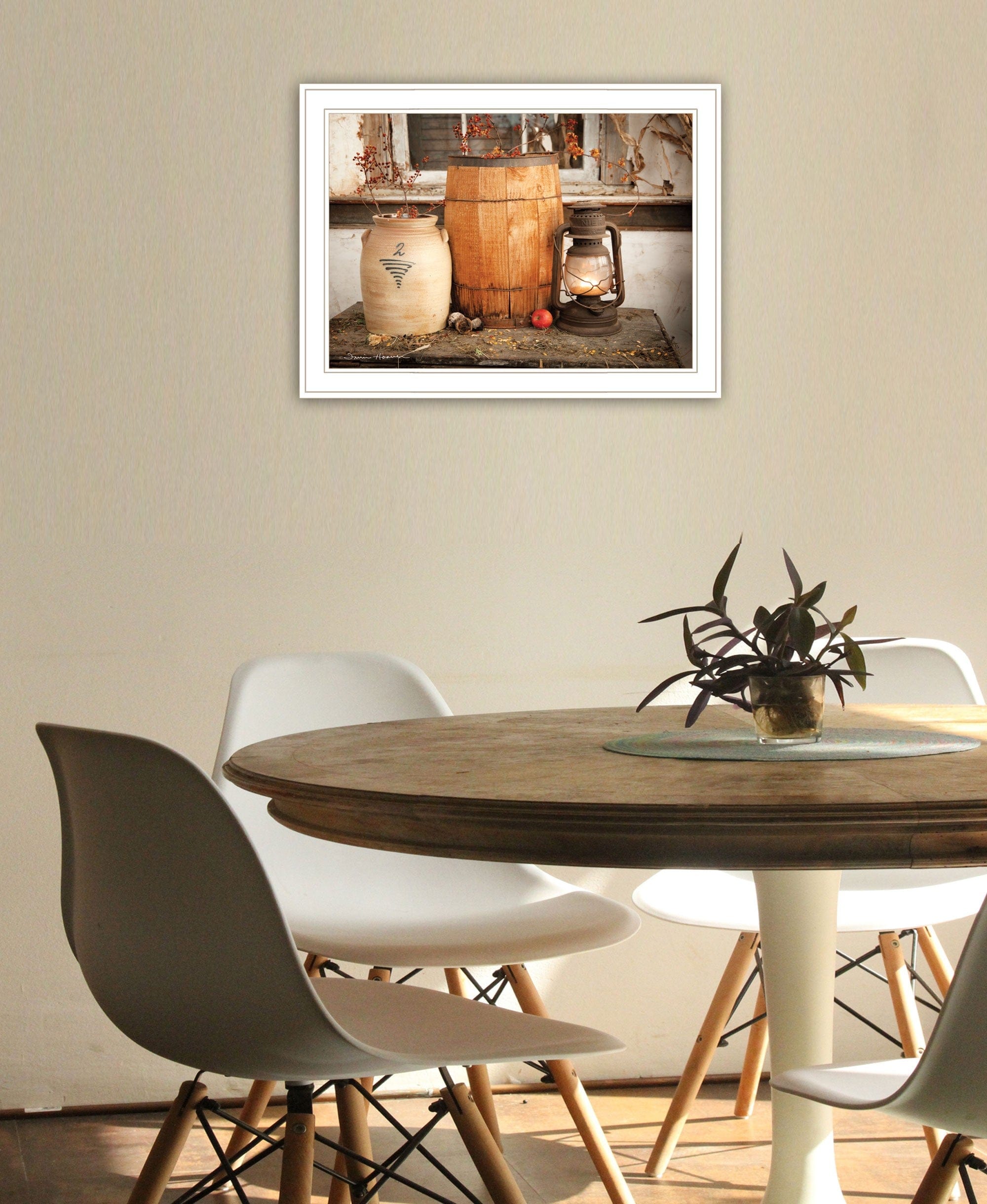 The Nail Keg 2 White Framed Print Wall Art - Homeroots