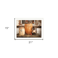 The Nail Keg 2 White Framed Print Wall Art - Homeroots