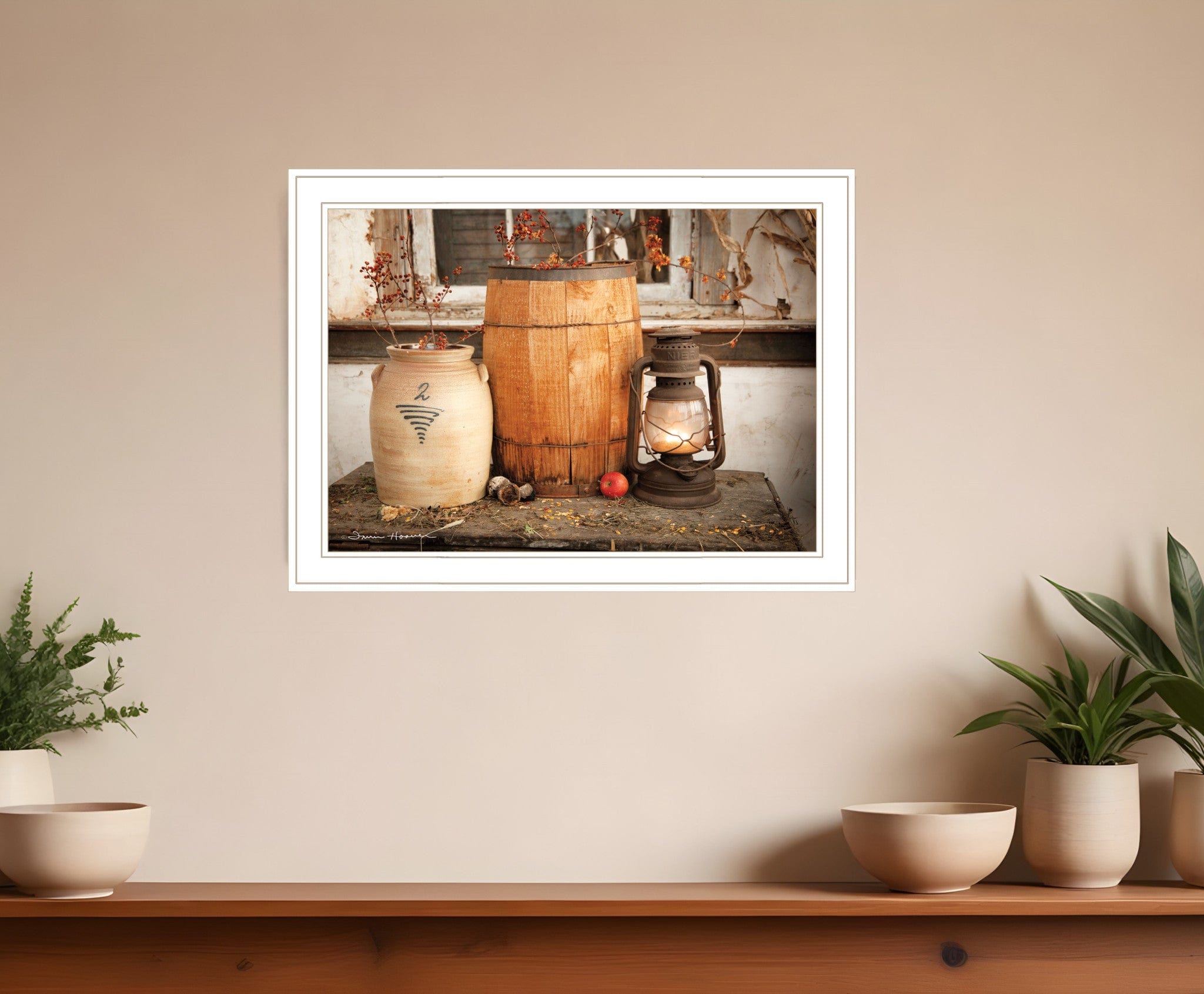 The Nail Keg 2 White Framed Print Wall Art - Homeroots