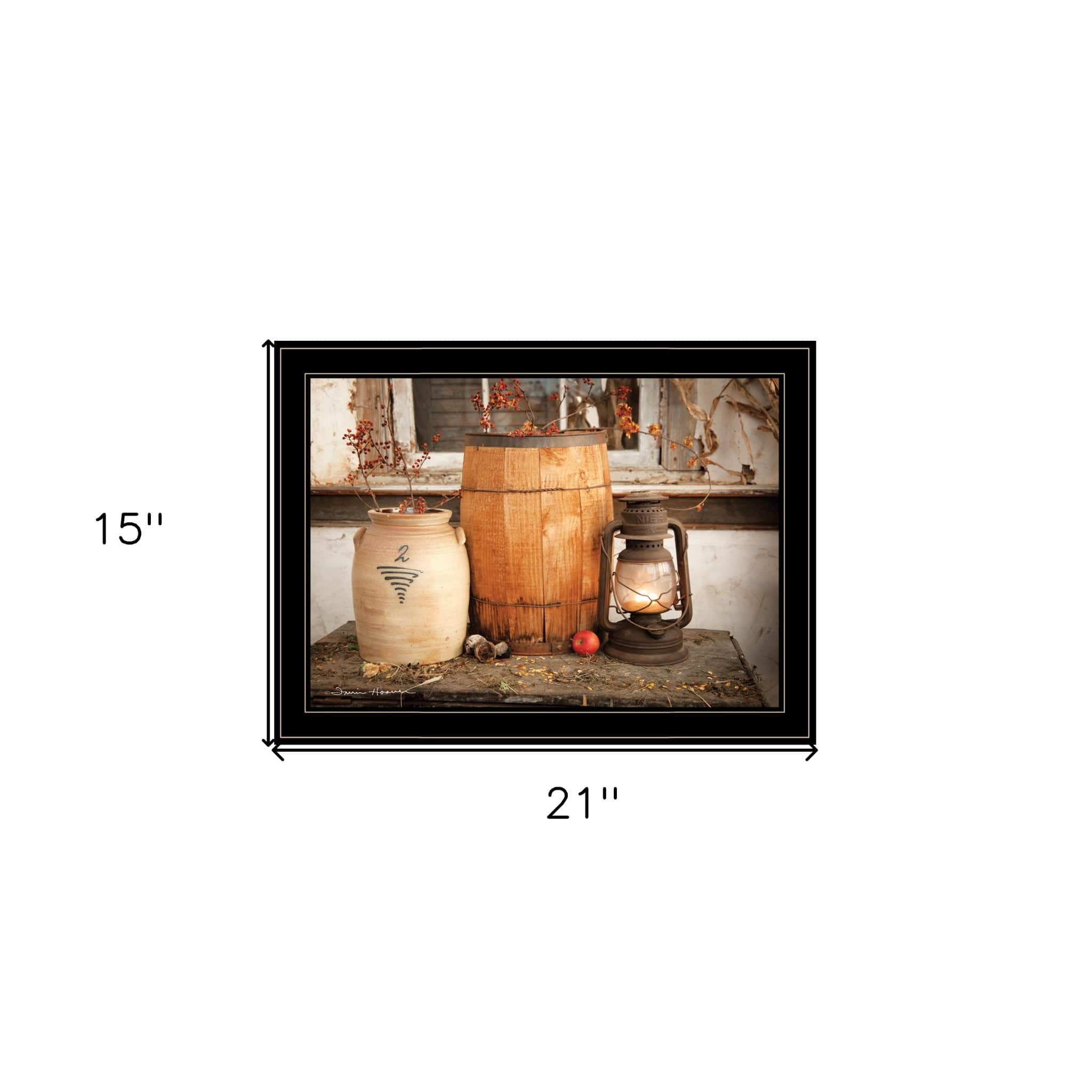 The Nail Keg 3 Black Framed Print Wall Art - Homeroots