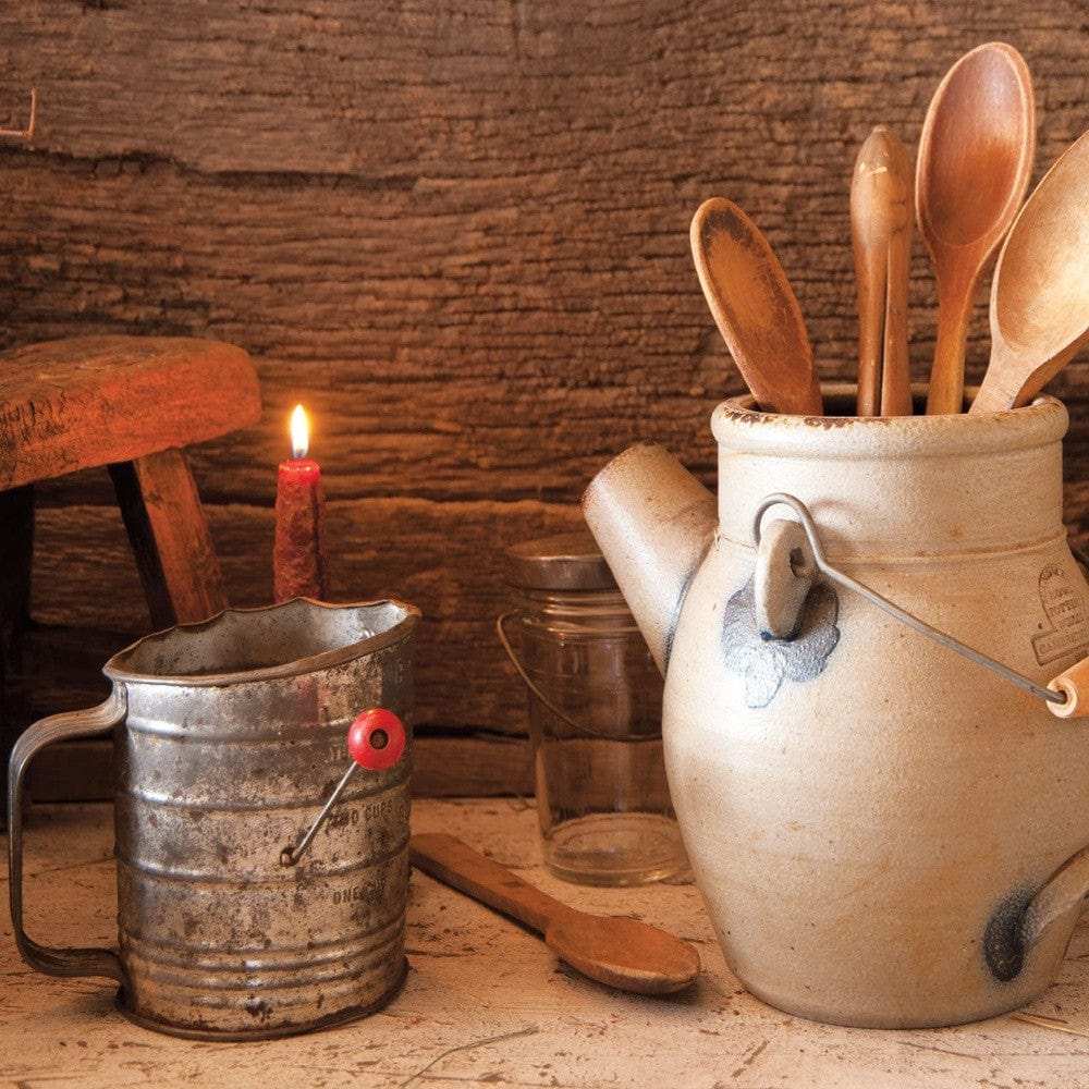 Grandmas Kitchen Tools 2 White Framed Print Kitchen Wall Art - Homeroots - Flyclothing LLC