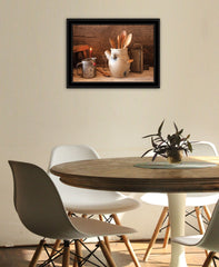 Grandmas Kitchen Tools 3 Black Framed Print Kitchen Wall Art - Homeroots