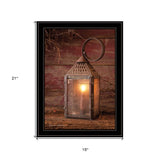 Innkeepers Lantern 1 Black Framed Print Wall Art - Homeroots - Flyclothing LLC