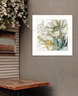 Sea glass Garden II 2 White Framed Print Wall Art - Homeroots - Flyclothing LLC