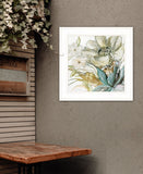 Sea glass Garden II 2 White Framed Print Wall Art - Homeroots