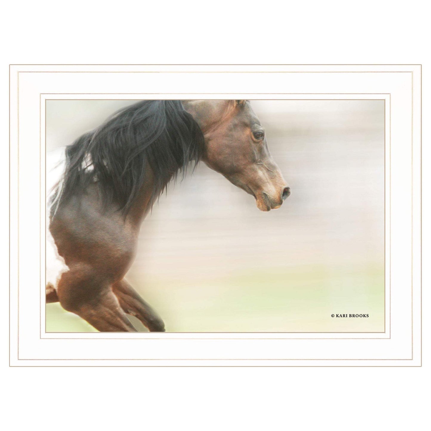 Leap of Faith 2 White Framed Print Wall Art - Homeroots - Flyclothing LLC