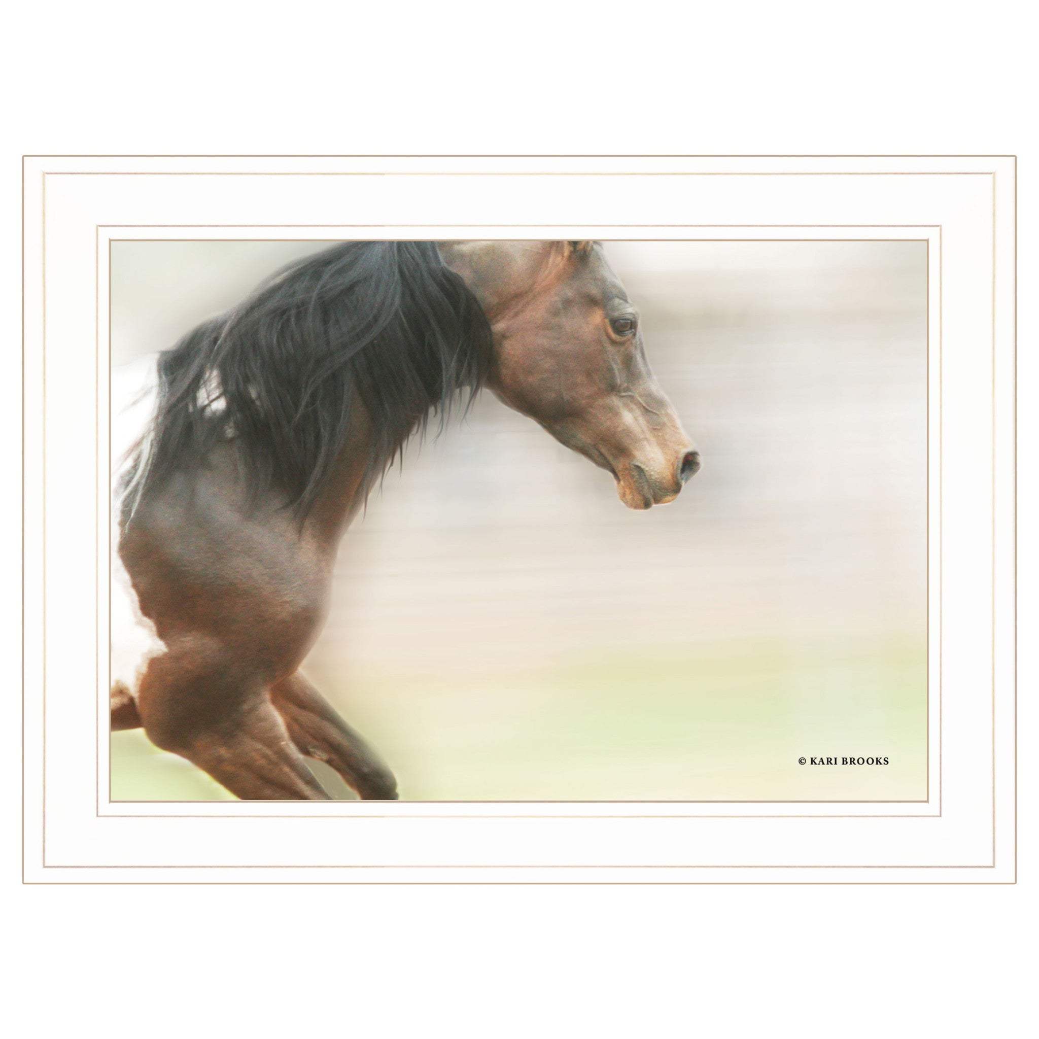 Leap of Faith 2 White Framed Print Wall Art - Homeroots - Flyclothing LLC