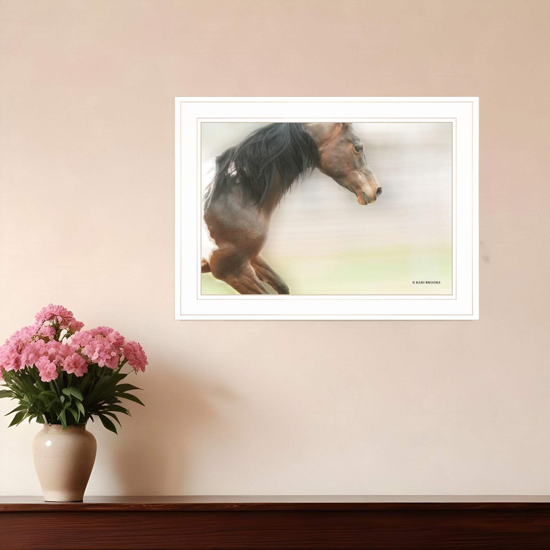 Leap of Faith 2 White Framed Print Wall Art - Homeroots - Flyclothing LLC