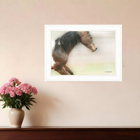 Leap of Faith 2 White Framed Print Wall Art - Homeroots - Flyclothing LLC