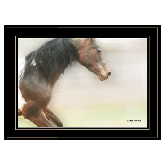 Leap Of Faith 3 Black Framed Print Wall Art - Homeroots